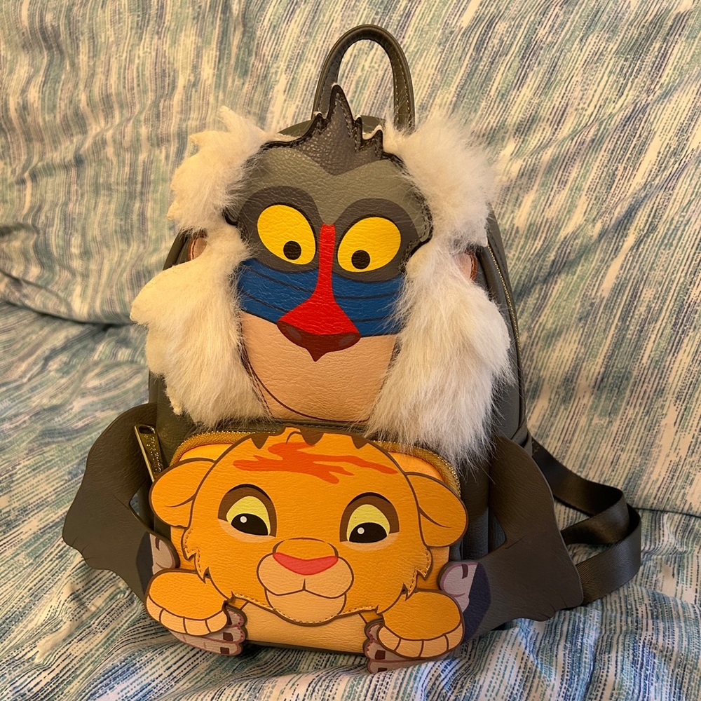Lion King Raffiki loungefly backpack
